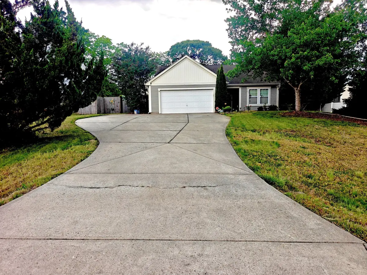 Driveway cleaning — Albemarle, NC (before) by Soft Touch Softwash