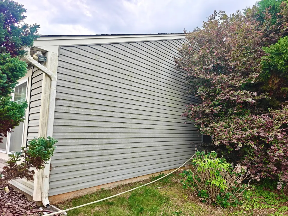 House soft wash — Albemarle, NC (before) by Soft Touch Softwash